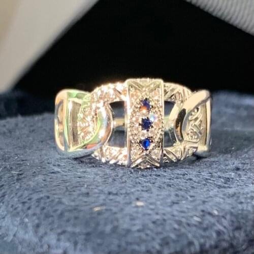 S925 sterling silver summer new demon eye ring female personality retro fashion design jewelry holiday gift banquet attended