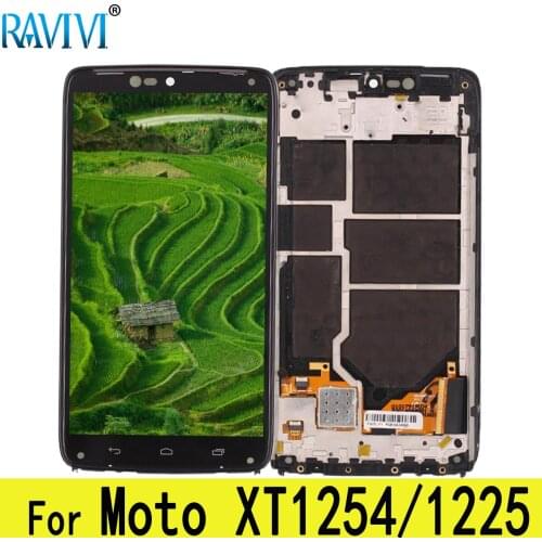 5.2" XT1254 LCD For Motorola Moto Droid Turbo XT1254 XT1225 Lcd Display Screen Digitizer Assembly Replacement For Motorola XT122