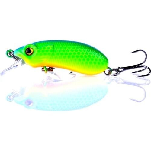 1pcs Mini Crankbait Fishing Lure 5cm 7g Hard Swimbait Fishing Wobbler Isca Artificial Fishing Bait Crap Bass Bait Fishing Tackle