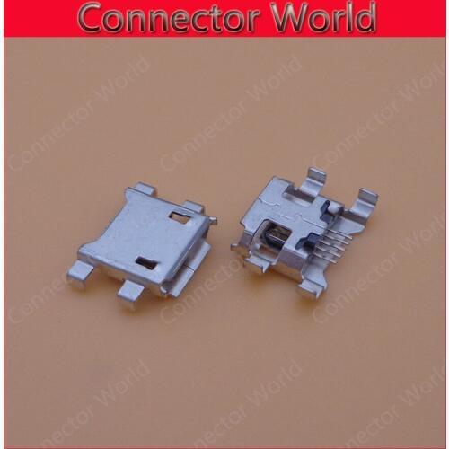 30-1000pcs/lot 100% new micro mini usb connector jack socket charging port dock plug 5pin replacement repair 5 pin pcb female
