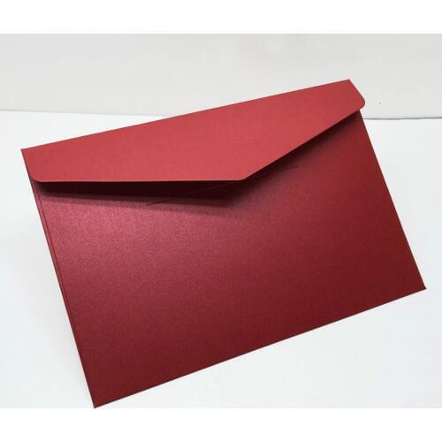 40pcs/pack Western Envelopes Vintage 250gsm Pearl Paper Business, Wedding, Party, Anniversity Envelopes 193mmX133mm