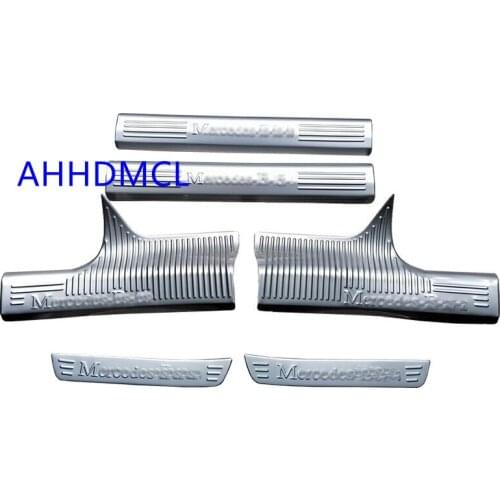 Car Welcome Pedal Threshold Strip Door Sill Strip For A Class A200 2019 2020