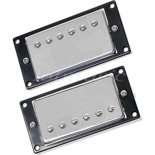 Belcat Electric Guitar Pickups for Alnico V Humbucker Chrome Set of 1