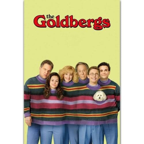 F274 Hot The Goldbergs Funny TV Series Show Season Silk Fabric Wall Poster Art Decor Sticker Bright
