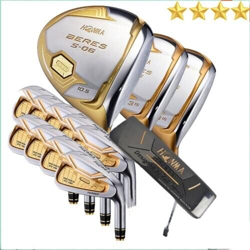 Golf Clubs Complete Set Honma Beres IS-06 4 Star Golf Club Sets Driver+Fairway Wood+Irons+Putter/14Pcs ( No Bag) with Head Cover