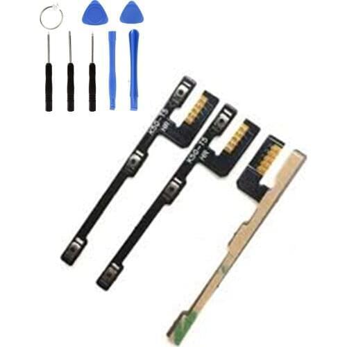 Volume Audio Mute Power ON OFF Button Key Flex Cable Repair Kit Gift FOR Lenovo K3 NOTE