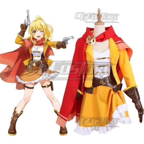 Anime Girls opera Revue Starlight Cosplay Costume Otsuki Aruru Dresses Christmas Halloween Free shipping CG835LHY