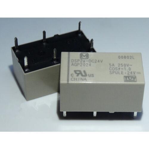 Wholesale 10pcs/lot relay DSP2A-DC24V