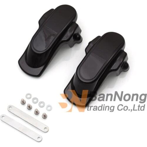 Plastic Rear Frame Axle Covers Kit For Harley Dyna Street Fat Bob Wide Super Glide Low Rider Custom FXDB FXDI FXDWGI 2006-2016