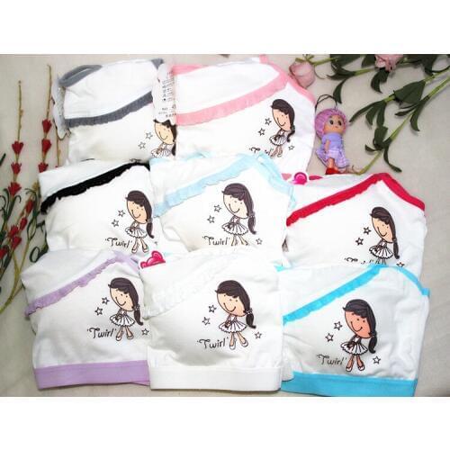 Sports Bra cotton Teenage Underwear Students Bra Girls Training Bra For Kids top Cotton Vest Kids Intimates