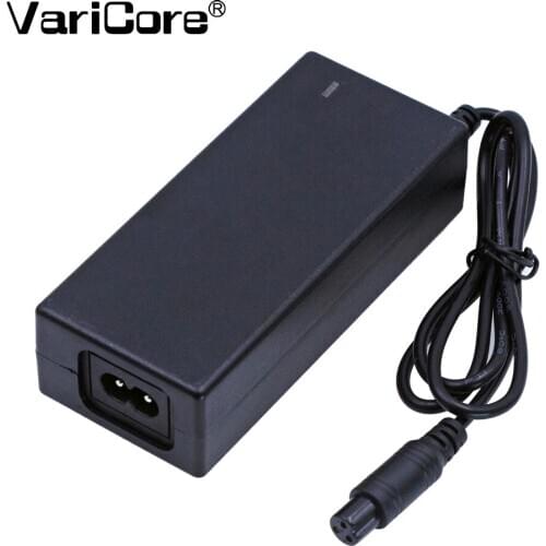 VariCore Hoverboard charger EU or US Plug Power Adapter 42V 2A Charger For 2 Wheel Self Balancing Scooter Hoverboard Black