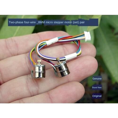 100pcs Two-Phase Four-Wire 8MM Micro Stepper Motor