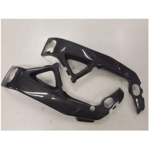 100% Carbon Fiber Frame Covers Guards Protectors For Aprilia RSV4 2009 2010 2011 2012 2013 2014 2015 2016 2017 2018 2019 2020