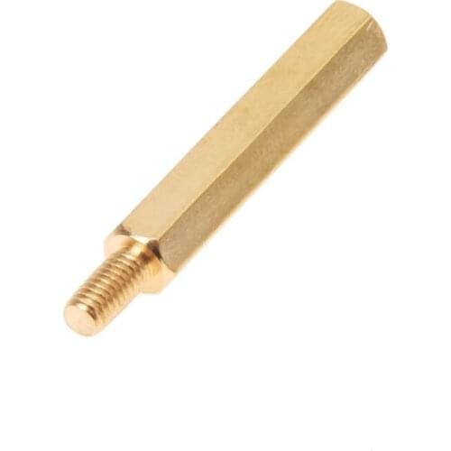 25mm Body Length 20 Pcs Screw PCB Stand-off Spacer Hex M3 Male x M3 Female