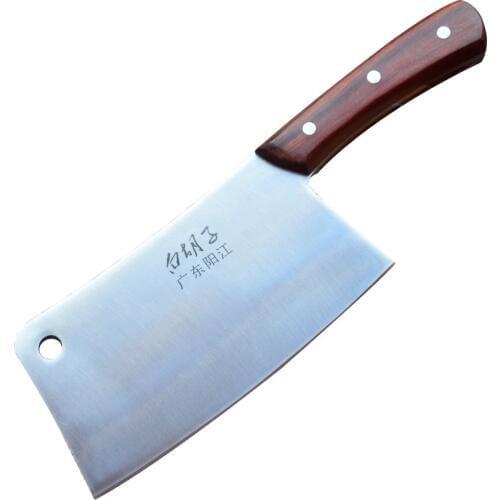 Free Shipping BHZ High Quality Forged Stainless Steel Kitchen Cut Big Bone Meat Knife Professional Chef Chopper Cooking Knife