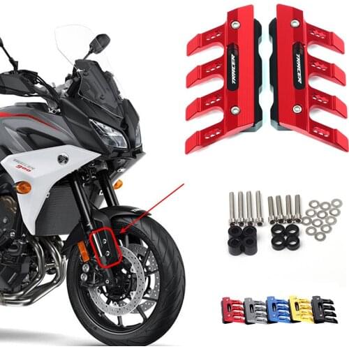 For Yamaha TRACER900-GT TRACER900/GT Motorcycle Accessories Mudguard Side Protection Block Front Fender Side Anti-Fall Slider
