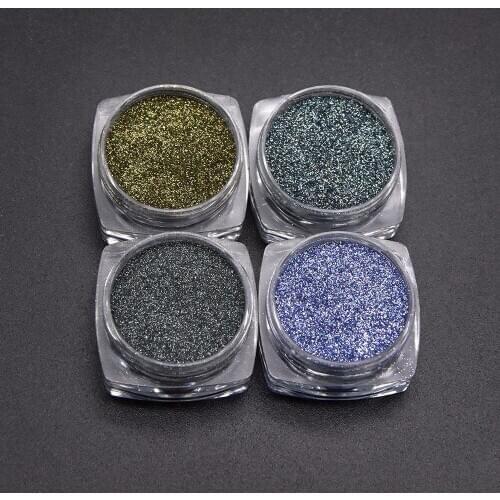 Eco friendly nail glitters set 12 jars extra fine glitter ultra fine holographic glitter for craft nail Art Decoration Kit