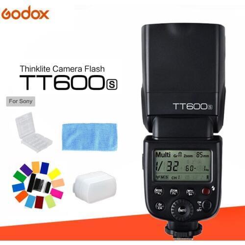 GODOX TT600S GN60 Flash Light Master Slave Speedlite 2.4G Wireless X System for Sony DSLR Camera A7S A7 A7R II A7MII A6000 A6300