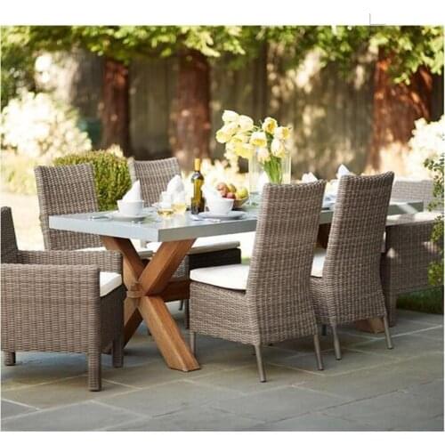 Hot sale good quality outdoor garden cheap patio marble dining table furniture