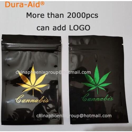 Hot Stamping Customized Logo For Simple Logo Color Bright Yellow,Silver,Black,Gilding on The Bag,Bronzing Pouch MOQ 2,000 Pcs
