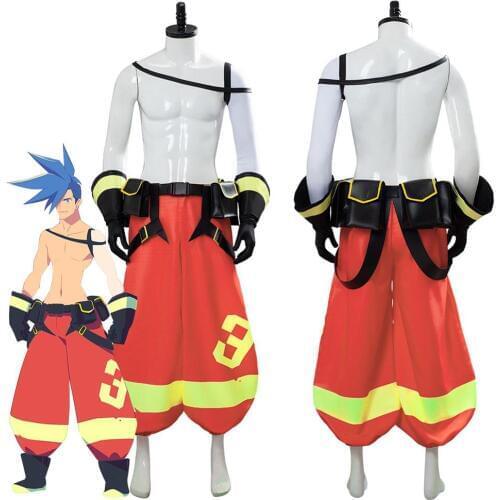 PROMARE GALO THYMOS Cosplay Costume Halloween Carnival Costumes Custom Made