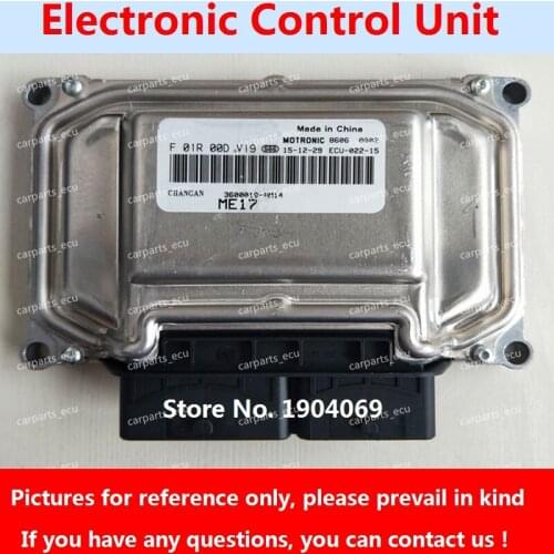 Engine Computer Board F01R00DV19 3600010-AM14 F01RB0DV19 ME17 ECU F01R00DCF7 F01RB0DCF7 3600010-YJ21 For Changan Car
