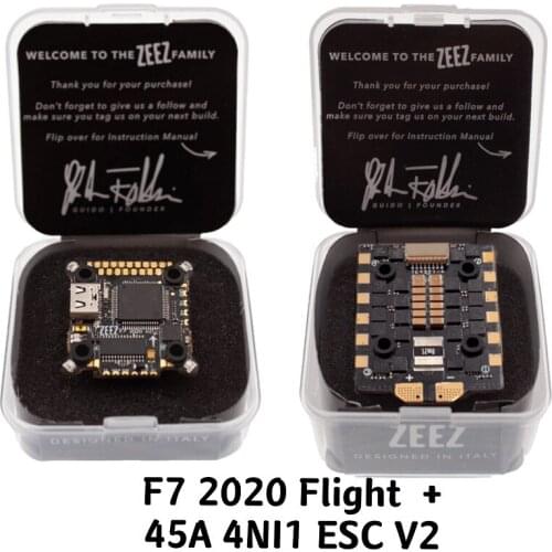 ZEEZ F7 2020 Flight Controller V2 and 45A 4IN1 ESC V2 With An On-Board For RC FPV Racing Drone