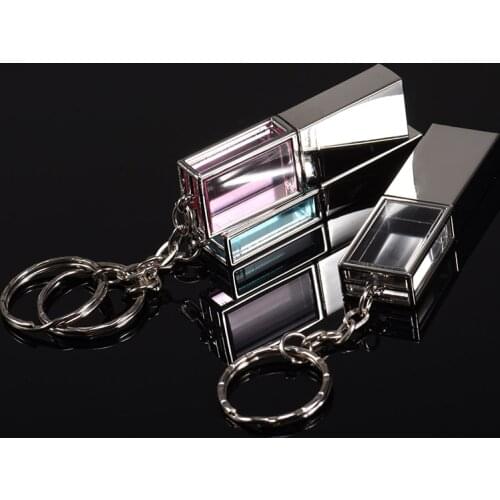 JASTER USB 2.0 64GB 128GB Logo with LED Pen drive 16GB Crystal USB Flash Drive Memory Stick 8GB 32GB Storage Disk Business Gifts