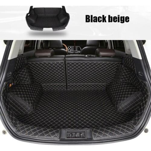 FeKoFeKo Car Trunk Mat For Audi Q3 2012 Cargo Liner Carpet Interior Auto Accessories Cover