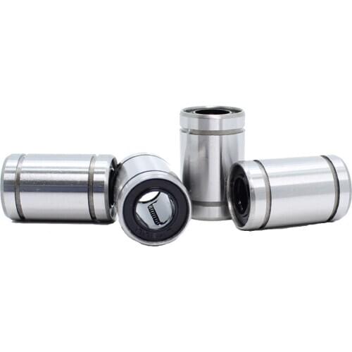 LM04UU LM05UU LM06UU LM08UU LM10UU LM12UU Linear Motion Bearings ABEC-5 ( 4 Pcs ) Standard LM 4 LM5 LM6 LM8 LM10 LM12 mm