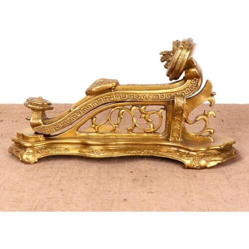 Pure Copper Base Ruyi Furnishings Home Gifts Plus Ruyi Ornament House Decoration Chinese Fengshui Good luck