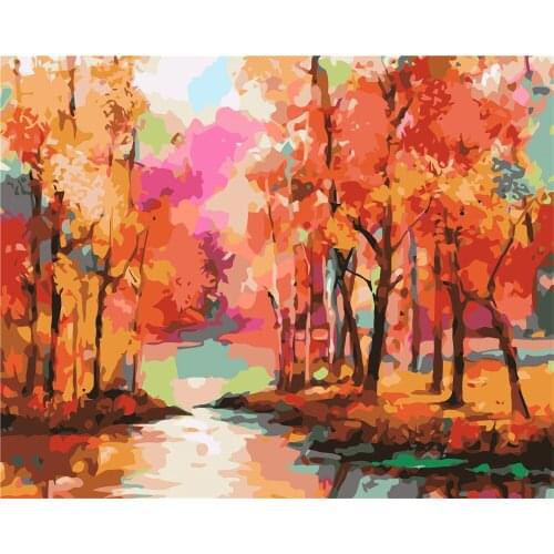 Andante Great Girl Diy Painting By Numbers Handpainted Oil Painting Lavender Kit Paint By Numbers Acrylic Wall Art Canvas Adult