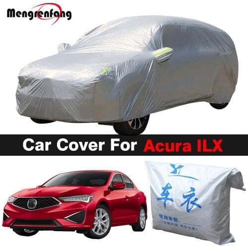 Outdoor Car Cover For Acura ILX Auto Sun Anti-UV Rain Snow Dust Protection Cover