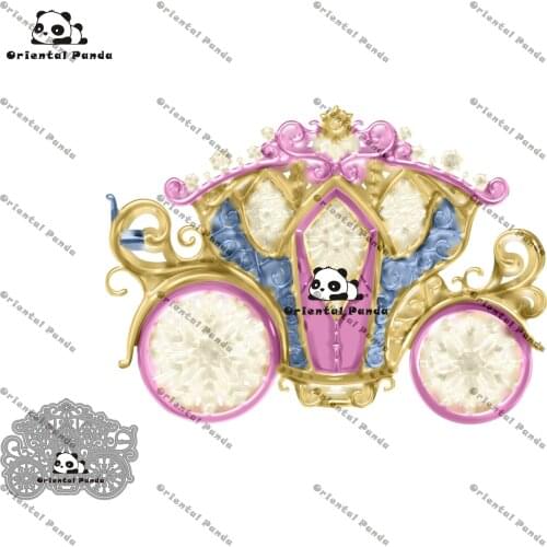 New Dies 2020 Camper Van Metal Princess car Dies diy Dies photo album cutting die Scrapbooking Stecil cutting die die cut metal