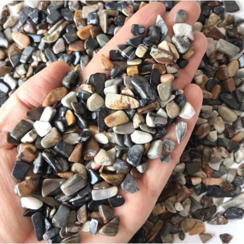 Wholesale 50g Natural Quartz Petrified Silicified Wood Fossil Wood Crystal Gravel Healing Natural Stone Crystal