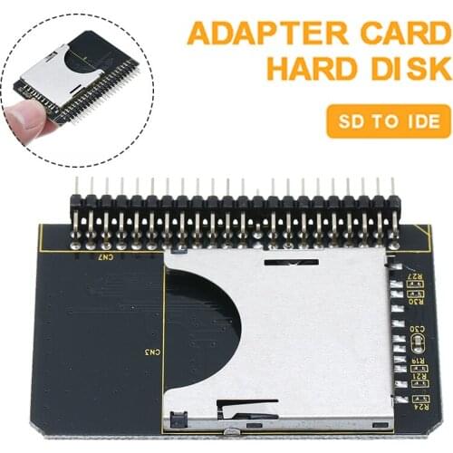 High Quality IDE to SD Adapter Card 44Pin 2.5Inch Hard Disk Adapter Riser Cards For Windows 98SE/Me/2000/XP