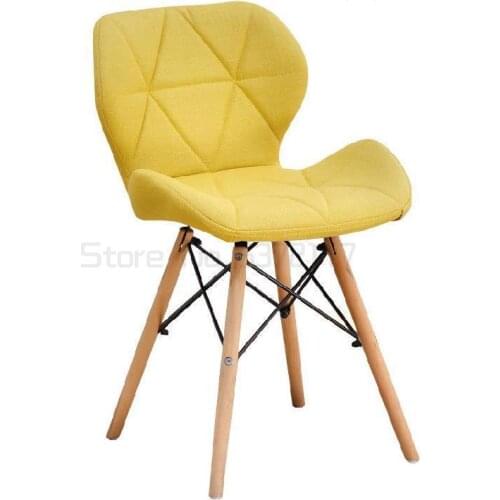Nordic chair modern simple home ins INS stool back makeup desk chair butterfly dining chair modern chair design chair