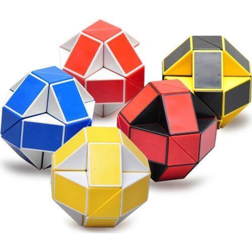 ShengShou Magic Ruler 24 Segment Magic Snake Ruler Puzzle Toy Snake Puzzle Toys For Children Kids Gift Toy