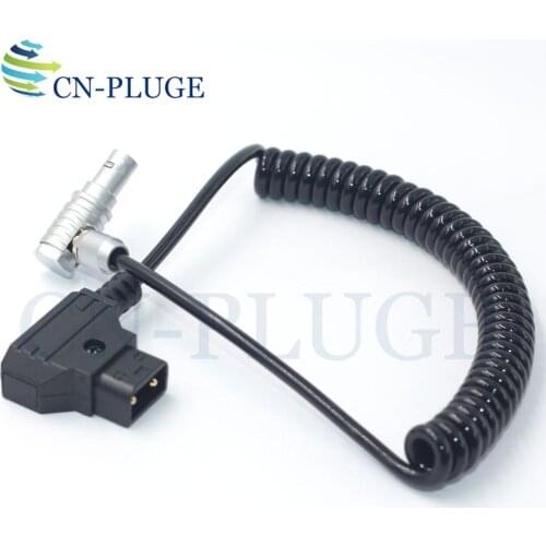 Built-in protective plate D-Tap Male to Right angle 2pin plug for Teradek Bolt Pro 1000/3000ft , CVW SWIFT,Vaxis,Hollyland 600