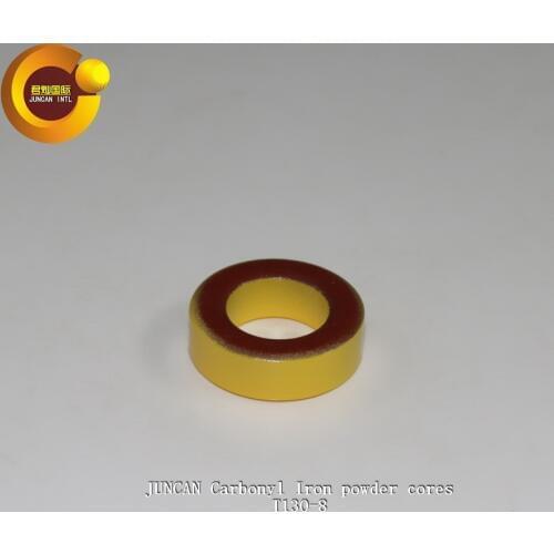 T130-8 High frequency radio frequency (rf) carbonyl iron powder cores