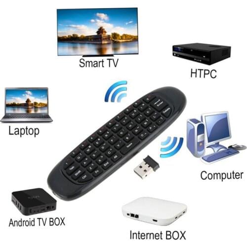 2.4G Air Mouse Rechargeable Wireless Remote Control Keyboard for Android TV Box Computer UY8
