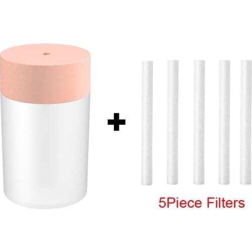 260ML Car Mini Humidifier Simple Aroma Diffuser USB Bedroom Itrasonic Cylindrical Office Desktop Beautiful Night Light