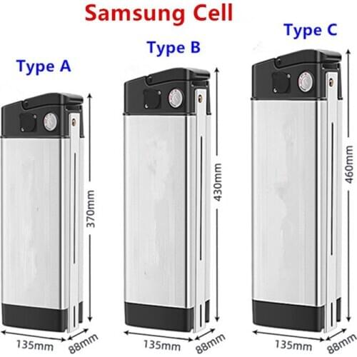 36V 48V 52V 60v 10ah 13ah 15ah 18ah 20ah 25ah 26ah 28ah Big silver fish Top discharge high capacity Sea Tyrant ebike battery