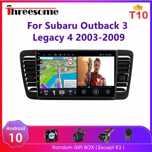 Android 10.0 2Din Car Radio Multimedia Video Player For Subaru Outback 3 Legacy 4 2003-2009 Navigation GPS Carplay RDS Head Unit