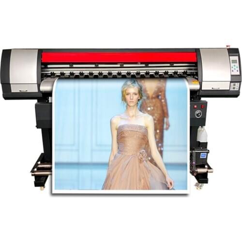 Cabezal Eco Solvente Dx7 Indoor And Outdoor Inkjet Printing Machine 1.8M 6Ft Vinyl Banner Printer