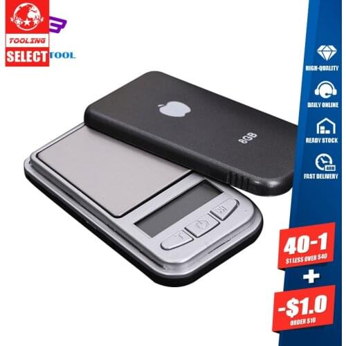 FGHGF Mini Electronic 200g X 0.01g Digital Scale Ultra Precision Gram Grain Pocket Scale Portable Jewelry Weight Balance