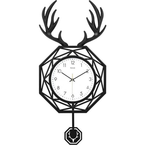 Nordic Luxury Wall Clock Large Pendulum Living Room Creative Silent Modern Design Quartz Wall Clock Horloge Home Decor DL60WC