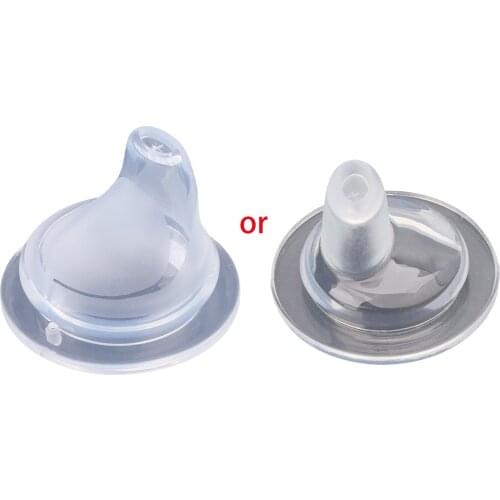 New Silicone Duckbill Pacifier Wide Caliber Nipple Safety Baby Feeding Tools