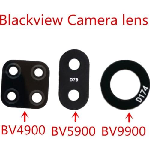 New Original For Blackview BV4900 BV5900 BV9900 PRO Phone Rear Back Camera Lens Glass Spare Part Screen Protective