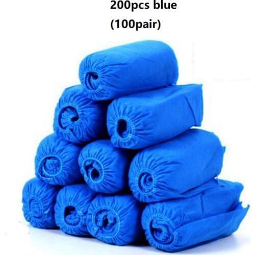 Shoe covers Disposable non-woven shoe cover Dust-proof sliding indoor computer room Student foot cover Thick shoe cover